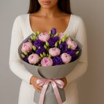 Эустомы фиолетовые (сиреневые, лавандовые)