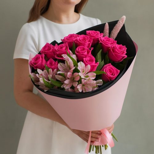 Букет «Фуксия мечты»