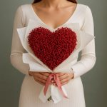 Букеты бордовые