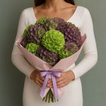 Гортензии зелёные